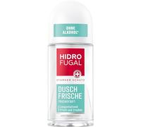 Hidrofugal DDouche à bille fraîche, anti-transpirant, protection contre l'humidité des aisselles et les odeurs corporelles, déodorant sans alcool éthylique avec parfum frais (50 ml)