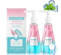 HIDRUO 2025 New Whitening Toothpaste, Niacinamide Whitening Toothpaste, Natural Deep Cleaning, Triple for Sensitive Teeth, Tooth Stain Removal, Fresh Breath (2)