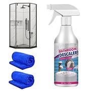 HIDRUO Bathroom Descaler Spray, Stubborn Stains Cleaner, Powerful Descaling Cleaning Agent for Bathtub Toilet Bath Shower Sink Glass Ceramic (1PCS)