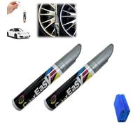 HIDRUO Car Scratch Pen, Magic Pen for Car Scratches, Auto Paint Scratch Remover Pens, Car Paint Scratch Repair, Quick Fix Vehicles Touch up Paints, The Magic Pens All Cars (Silver)