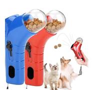 HIDRUO Cat Treat Launcher Gun, Pistolet À Friandises pour Chat, Catapulte De Nourriture pour Chien, Pet Treats Shooter Gun, Handheld Pet Feeding Toys for Dog Cat Exercise Training (2 A)