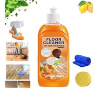 HIDRUO Life Sunny Floor Cleaner, Powerful Decontamination Floor Cleaner, Wood Floor Cleaner and Polish,Multipurpose Floor Cleaner for Wood, Floor Cleaner Orange (1)