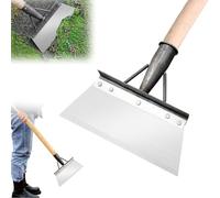 HIDRUO Multifunctional Cleaning Shovel, Square Garden Spade Shovel, Farm Weeding Planting Shovel, Cleaning Shovel for Weeds, Lawn Edging and Weed Removal Tool (30cm/11.81in)