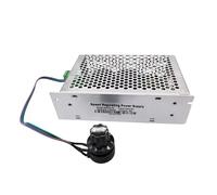 HIDUHEDN Alimentation de régulation de vitesse 12A 0-110VDC SK12110, entrée 220VAC, alimentation de commande de moteur PWM for moteur à courant continu