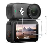 HidWee Compatible avec DJI Osmo Nano Verre Trempé, 2 Pièces 9H Dureté Protection Écran[Transparent], Ultra HD, Anti-rayure, Sans Bulles, Film Protection D'écran