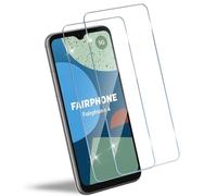 HidWee Compatible avec Fairphone 4 5G Verre Trempé, 2 Pièces 9H Dureté Protection Écran, Ultra HD, Sans Bulles, Anti-rayure, Film Protection D'écran - Transparent