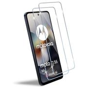 HidWee Compatible avec Motorola Moto G56 5G/MOTO G35/G05/E15/G15 Verre Trempé, 2 Pièces 9H Dureté Anti-rayure Protection Écran[Transparent], HD Sans Bulles Film Protection D'écran
