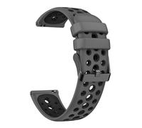 HIEHGN Bracelet arc-en-ciel 22 mm pour montre CMF Watch 3 Pro, bracelet sport en silicone color block pour montre CMF Watch Pro D395, graphite, 22 mm