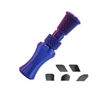 Hiemible Appel de Canard | Appeaux De Chasse Imprimés 3D | Sifflet Portable 5 Chips Son Remplaçables Outil d'Entraînement Activités Extérieur Adultes