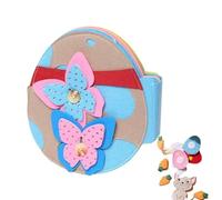 Hiemible Bricolages de Pâques,Kit de Jouet DIY Forme d'Œuf en Feutrine - Créations de Pâques pour en Feutrine déco Mignonne,pour garçons, Filles, Maternelle, Tout-Petits - pour paniers de