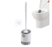 Hiemible Brosse De Nettoyage pour Toilettes - Kit De Nettoyage Brosse De Récurrage,Accessoire De Mur pour Maison Bureau Dortoir Salle De Bains Restaurant Hôtel