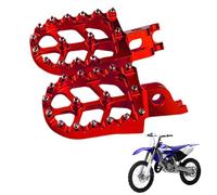 Hiemible Cale-Pieds pour Moto - Pédales De Pied pour Moto Tout Terrain,Équipement pour Sports Motorisés pour Une Utilisation en Trail, Street, Stunt, Adventure, Motocross, Commuting, Sport, Cruising,
