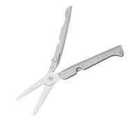 Hiemible Ciseaux Pliantes | Petits Ciseaux Pliants Avec Règle Intégrée - Antirouille Multi-Usage Pour Couture Artisanat Jardin Maison Emballage Camping Extérieur Étudiants Artistes