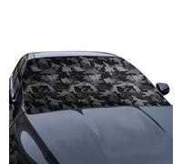 Hiemible Housse De Protection Neige Pour Pare Brise De Voiture - Couverture Camouflage Neige et Glace pour Pare-brise - Protection De Vitre Imperméable - pour Toit Ouvrant Extérieur Hiver Climat Froid