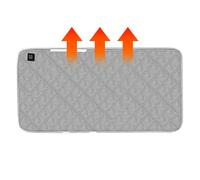 Hiemible Housse De Siège Chauffante | Coussin Chauffant USB Pour Fauteuil De Bureau | Tapis Thermostat 3 Niveaux De Chaleur,Voyage Chasse Sports d'Extérieur Hiver