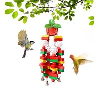 Hiemible Jouets Pour Oiseaux Perroquets - Accessoires De Cage Pour Oiseaux Et Jouets Pour Conures,Accessoires Pour Perruches Afin De Broyer Le Bec Et Grimper En Intérieur Extérieur Pour Gris d'Afrique