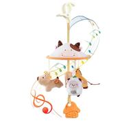 Hiemible Jouets pour Siège Auto Bébé,Jouets De Siège Auto Suspendus avec Musique pour Tout-Petits - Accessoires Universels de Poussette, Compagnon de Voyage Enfant Garçon Fille