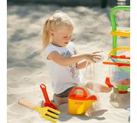 Hiemible Kit de Jardinage pour,Petit avec Rateau Jeux de Sable | Outils de Creusement pour Jardin, Plage et Bac à Sable,pour Ameublir, Planter et Creuser en Extérieur, Jardin et Maison