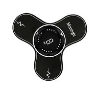 Hiemible Massageur Cervical,Stimulateur Musculaire Intelligent Portable | 8 Programmes Réglables Sans Fil Rechargeable USB pour Massage du Cou au Gym, en Voiture et pendant le Sommeil
