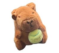 Hiemible Peluche Capybara | Petite Breloque Mignonne | Porte-Clefs Peluche Adorable Animaux Doux | pour Adultes Filles Sac À Dos Valise Sac À Main Téléphone Voyage Fête École