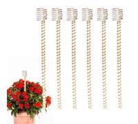 Hiemible Piquets de Jardin en Cuivre - 6 Pièces Outil de Jardin pour Électroculture Végétale | Tiges de Jardinage 30 cm pour Rendements Accrus sur Balcons Terrasses Horticoles Espaces Extérieurs