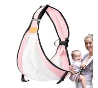 Hiemible Porte-Bébé - Système De Portage Frontal Respirant Avec Ceinture Lombaire Ergonomique Ajustable - Sangle Thoracique Ergonomique Respirante Réglable Pour De Zéro À Quatre Ans Systèmes De