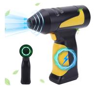 Hiemible Soufflette Portable Mini | 3 Vitesses Réglables | Comprimé,Souffleur Sec Électrique Et Dépoussiéreur À Air Pour Le Nettoyage Et Le Séchage Du Clavier D'Ordinateur Et De