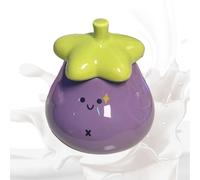 Hiemible Tasse à café aux légumes, tasse à café aubergine | Tasse à mignonne en céramique de nouveauté | à thé créative en forme d'aubergine, grand dessin animé, pour soupe, chocolat