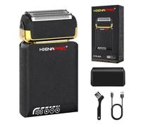 HIENA PRO Rasoir électrique pour homme - Étanche - Rechargeable - Rasage du visage et épilation - Rasoir à film professionnel sans fil avec USB - Cadeaux pour homme