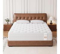 Hieptos Matelas 140x200, 28 cm, 9 Zones à Ressorts ensachés, H3 H4 Mi-Ferme