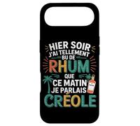 Hier J’AI Tellement Bu de Rhum Ce Matin Je Parlais Créole Coque pour iPhone Air