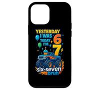 Hier J’avais 6 Ans Aujourd’Hui J’en AI 7 Six Seven Bruh Mème Coque pour iPhone 12 Mini