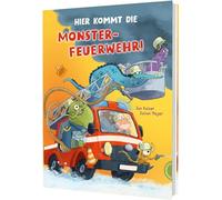 Hier kommt die Monster-Feuerwehr!: Lustiges Feuerwehr-Bilderbuch ab 4