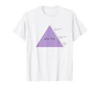 Hiérarchie des besoins de Maslow Pyramide Stir Fry Meme T-Shirt