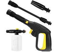 Hierbla Replacement Pressure Washer Gun with Snow Foam Cannon, for Replacing Karcher Electric Pressure Washers Handle, for Karcher K2 K3 K4 K5 K6 K7 Hose Quick Connect System 2175PSI