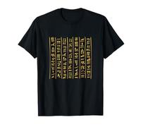 Hiéroglyphes égyptiens Histoire égyptologue sacrée T-Shirt