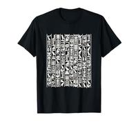 Hiéroglyphes égyptiens Histoire égyptologue T-Shirt
