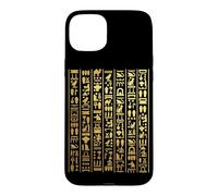 Hiéroglyphes égyptiens Symboles de l'Égypte Ancienne Pharaon du Caire Coque pour iPhone 15 Plus