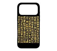 Hiéroglyphes égyptiens Symboles de l'Égypte Ancienne Pharaon du Caire Coque pour iPhone 17 Pro Max