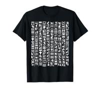 Hiéroglyphes égyptiens Symboles égyptiens Roi Pharaon T-Shirt