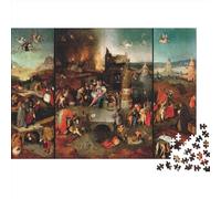 Hieronymus Bosch Puzzle Adulte 1000 Pièces Puzzles Adolescents -Puzzle en Bois- Jouet Kit De Bricolage Cadeau De Vacances Décoration
