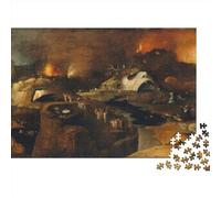 Hieronymus Bosch Puzzle Bois pour Adulte 1000 Pièces,Jeu De Famille Amusant,Cadeau Educatif pour Les Adolescents Et Les Adolescent Anime Puzzles Bois Puzzles 1000pcs