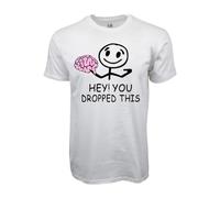 HIESBCXZ How Can I Miss You If You Wont GO Away Graphic T Shirt White L