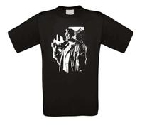 HIESBCXZ Sin City Marv Cult Movie Comic T-Shirt Black XL