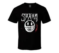 HIESBCXZ Sixx am T Shirt Black M