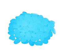 Hievomi 500PCS Pierres Lumineuse Exterieur, Galets Phosphorescents, Matériau en résine de Haute Qualité Couleurs vives, convient pour jardins, chemins et à la décoration des bonsaïs