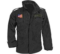 HiFacon John Rambo First Blood Sylvester Stallone M65 Veste en coton pour homme Vert olive, Kaki - Veste Rambo, L
