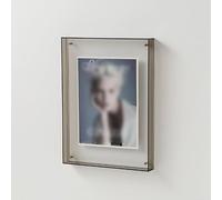 HIFFEY Acrylique Transparent Affiche Photo Cadre DIY Peinture Hall Chambre Mur Table Ornement Creative Simple Cadre Photo (Color : Gray, Size : 16x21cm)