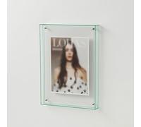 HIFFEY Acrylique Transparent Affiche Photo Cadre DIY Peinture Hall Chambre Mur Table Ornement Creative Simple Cadre Photo (Color : Fluorescent Green, Size : 21x30cm)