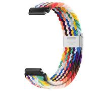 HIFFEY Bracelet en Nylon tressé de 14mm, accessoires de réglage en métal, boucle arrière à pression, Bracelets de montre for hommes et femmes, bracelet de montre remplaçable (Color : 04, Size : 14mm)